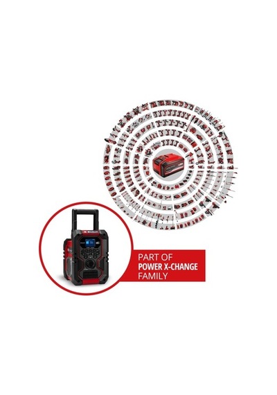 Akülü Radyo Dab+/fm/bt - Akü Ve Şarj Cihazı Dahil Değildir