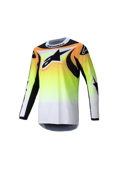 Alpinestars Fluid Wurx Kros Motosiklet Jerseyi Sarı Siyah