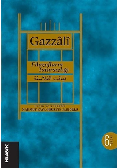 Filozofların Tutarsızlığı / İmam Gazali 9789758740284