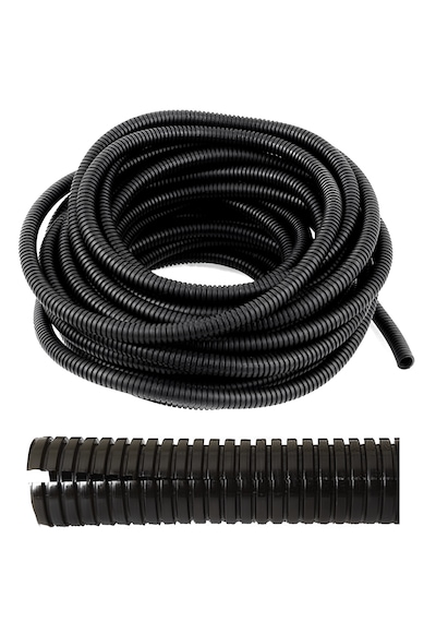 23mm Yarıklı Spiral Hortum Kablo Gizleme İzolasyon Borusu Esnek S