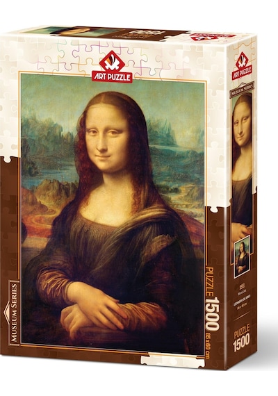 Art Puzzle Mona Lisa, Leonardo Da Vinci 1500 Parça Puzzle