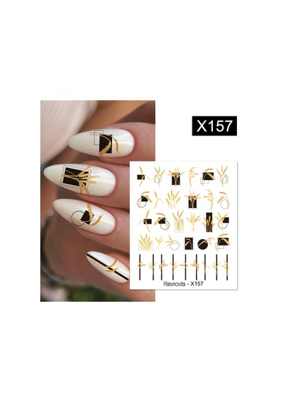 Su Transferli Nail Art Sticker X157 55344-12