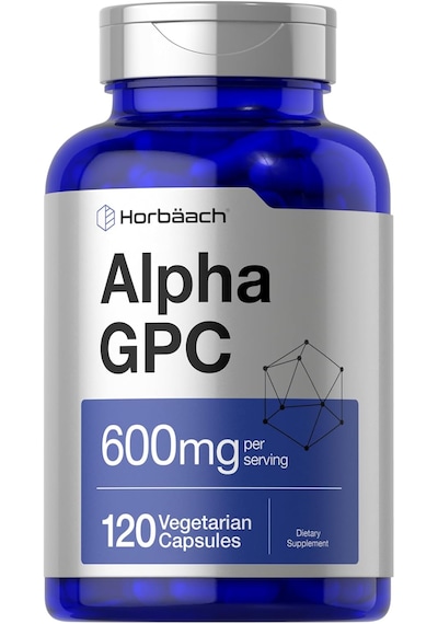 Horbäach Alpha Gpc Choline Healthy Memory Focus And Clarity 600mg 120 Caps Aromasız