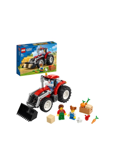 LEGO® City Traktör 60287 5+ Yaratıcı Oyuncak Yapım Seti 148 Parça