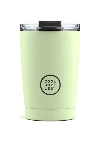 Cool Bottles Paslanmaz Çelik Termos Bardak 330 Ml Yeşil