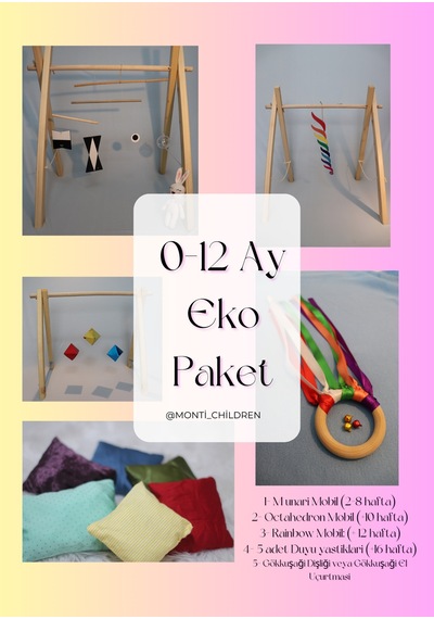 0 - 12 Ay Eko Paket Montessori Bebek Eğitim Kiti
