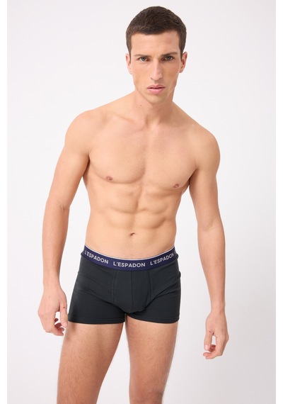 Maritime Elite Koleksiyonu Erkek Boxer Şort -3229 Siyah