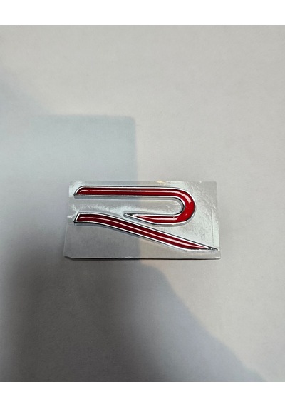 Volkswagen R Yeni Nesil İthal Metal Bagaj Yazısı Krom Zemin - Kırmızı Yazı Logo Arma Krom Kırmızı Etiket Volkswagen R Yeni Nesil İthal Metal Bagaj Yazısı Krom Zemin - Kırmızı Yazı Logo Arma Krom Kırmızı Etiket