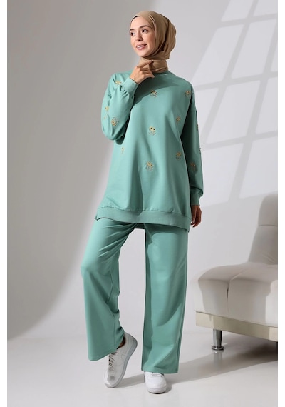 Mihran Butik Kadın Mint Yeşili Mevsimlik Penye Alt Üst Spor Ve Rahat Tesettür Takım Mint Yeşili Mihran Butik Kadın Mint Yeşili Mevsimlik Penye Alt Üst Spor Ve Rahat Tesettür Takım Mint Yeşili