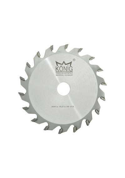 König Elmas Uçlu Kanal Testeresi 200x8mm Z18