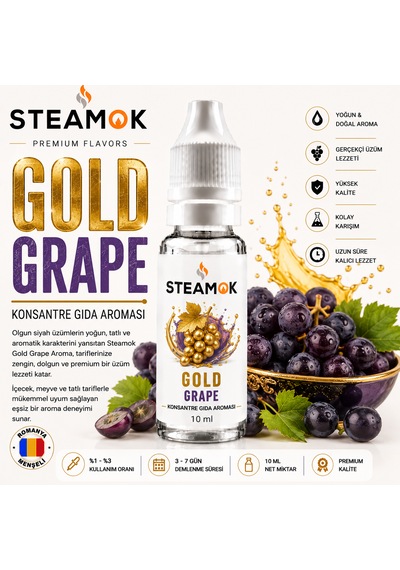 Steamok Gold Grape Aroma