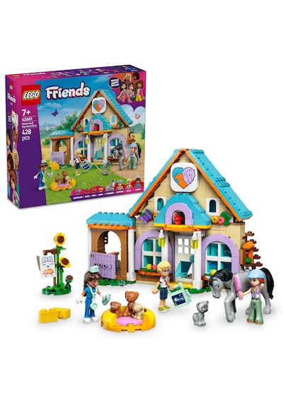 LEGO® Friends At ve Evcil Hayvan Veteriner Kliniği 42651 - 7 Yaş ve Üzeri Çocuklar için Yaratıcı Oyuncak Yapım Seti (428 Parça)