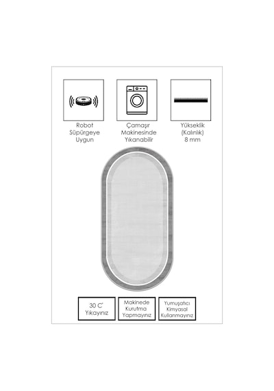 West Home Makinede Yıkanabilir Kaymaz Taban Leke Tutmaz Oval Modern Yolluk Ev Dekorasyonu İçin Gri Kesme Yolluk Wh600 Grey Oval Yolluk West Home Makinede Yıkanabilir Kaymaz Taban Leke Tutmaz Oval Modern Yolluk Ev Dekorasyonu İçin Gri Kesme Yolluk Wh600 Grey Oval Yolluk