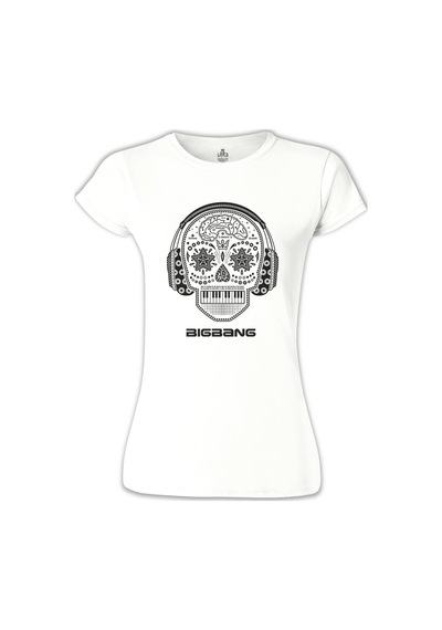 Bigbang Beyaz Kadın Tshirt 001