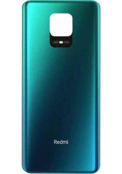 Xiaomi Redmi Note 9 Arka Pil Batarya Kapak Cam Senalstore - Mavi Mavi