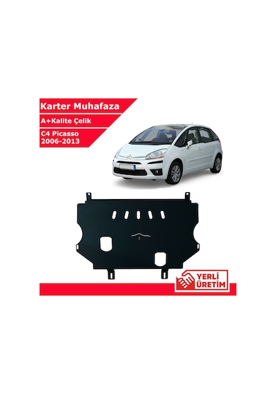 Citroen C4 Picasso 2006-2013 Çelik Karter Muhafaza Çelik Koruma Sacı A+ Kalite Yerli Üretim
