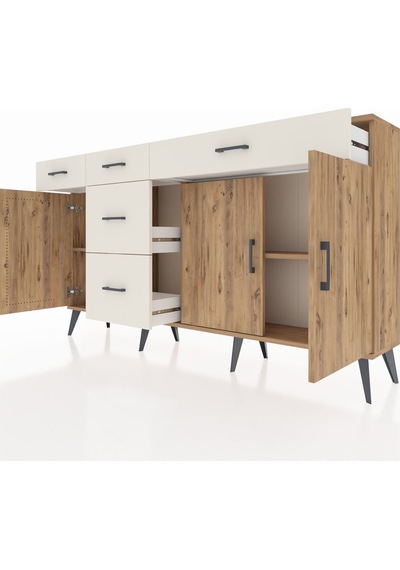 Arges Konsol 2 Raflı 5 Çekmeceli 3 Kapaklı 176x30x99 Çam-çam/aytaşı Atlas Çam/aytası - Atlas Çam Arges Konsol 2 Raflı 5 Çekmeceli 3 Kapaklı 176x30x99 Çam-çam/aytaşı Atlas Çam/aytası - Atlas Çam