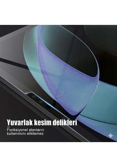 Honor X8a İle Uyumlu Tablet Temperli Cam Ekran Koruyucu Kırılmaz Cam Koruma Tbk-01