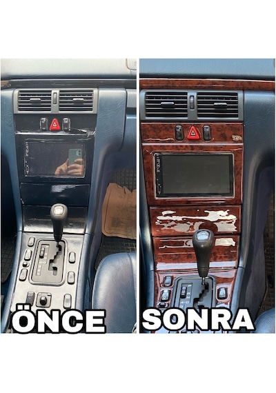 Mercedes W210 Konsol Kaplama