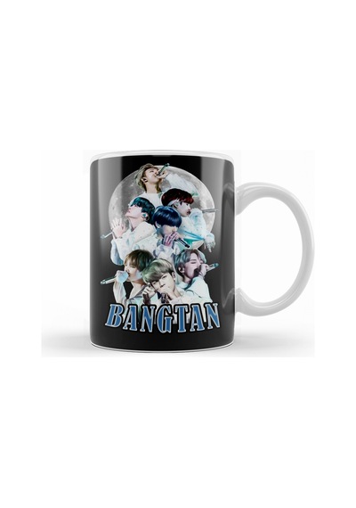 Bts Moon Bangtan Kupa Bardak Porselen No23669 Karışık