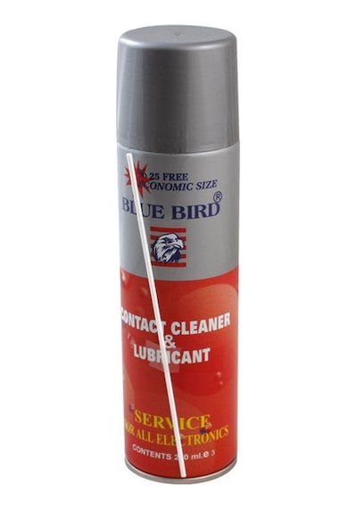 Blue Bird Degreaser Cleaner Yağlı Kontak Sprey 250 ML Kırmızı Seri
