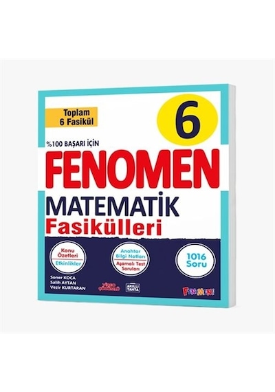 Fenomen 6. Sınıf Matematik Fasikülleri 6 Fasikül