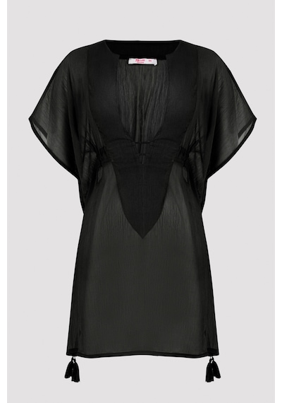 Penti Siyah Basic Kaftan Plyk7c8322ıy-bk5 Siyah