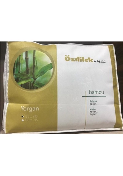 Özdilek Tek Kişilik Antialerjik Bambu Yorgan (155X215)