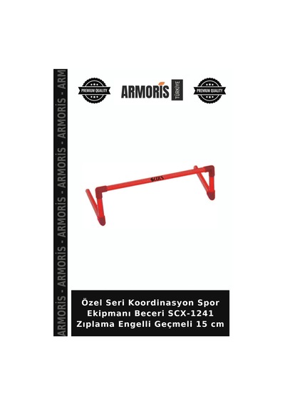 Özel Seri Koordinasyon Spor Ekipmanı Beceri Scx-1241 Zıplama Engelli Geçmeli 15 Cm Çok Renkli