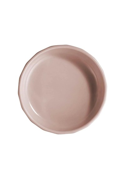 Porselen Bevel 9 Cm 2 Parça Meze Seti Mat Pembe Açık