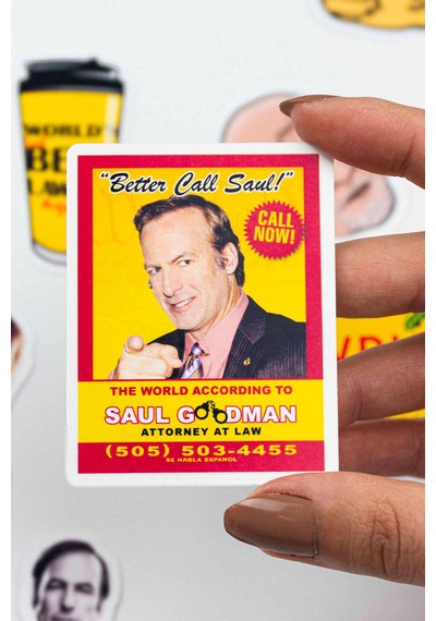 Better Call Saul Sticker Paketi 12 Parça Kaliteli Su Geçirmez Etiket Seti Çok Renkli