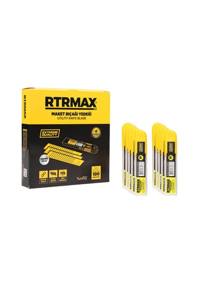 Rtr Max Rak116 Geniş Ağız Maket Bıçağı Yedeği Alüminyum