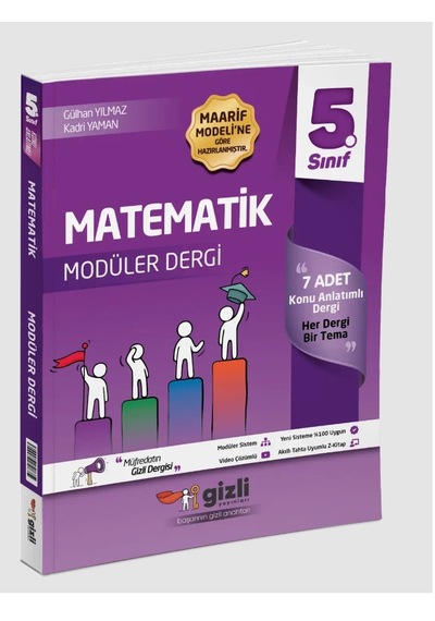 Gizli Yayınları 2026 5. Sınıf Matematik Müfredatın Gizli Dergisi Güncel Müfredat