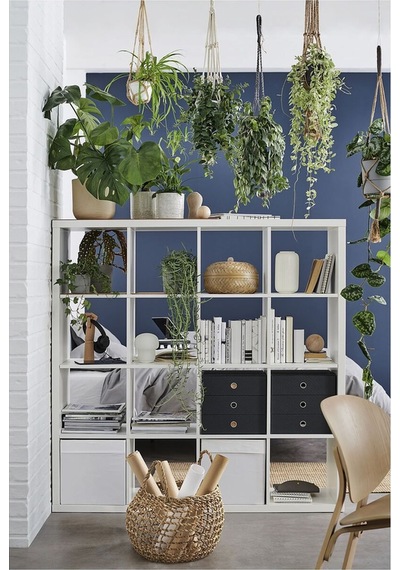 Dekoratif Sepet, Rattan Muz Lifi Natural