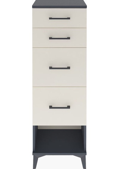 Arges Dolap 4 Çekmeceli 44x30x134 Antrasit-aytaşı Antrasit Arges Dolap 4 Çekmeceli 44x30x134 Antrasit-aytaşı Antrasit