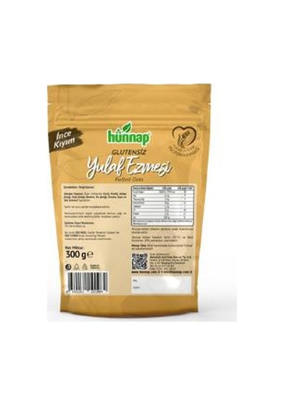 Hünnap Yulaf Ezmesi İnce Kıyım 300 G 6'li Paket