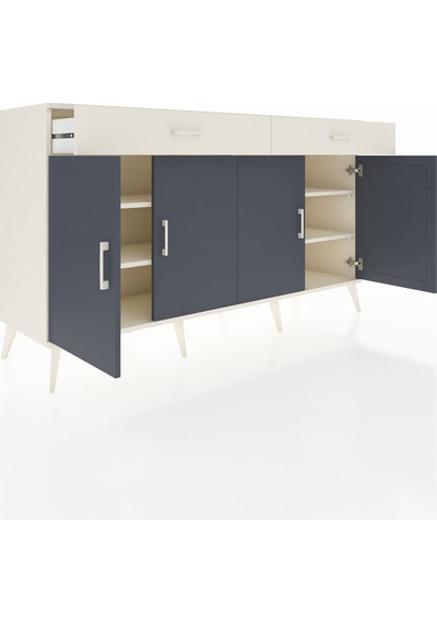 Hyperion Konsol 4 Raflı 2 Çekmeceli 4 Kapaklı 176x44x99 Aytaşı-an Aytaşı-antrasit/aytaşı Hyperion Konsol 4 Raflı 2 Çekmeceli 4 Kapaklı 176x44x99 Aytaşı-an Aytaşı-antrasit/aytaşı