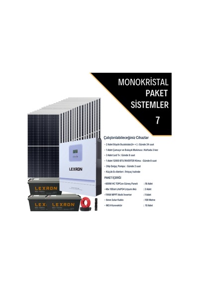 Klimalı Büyük Ev Paketi Paket 7