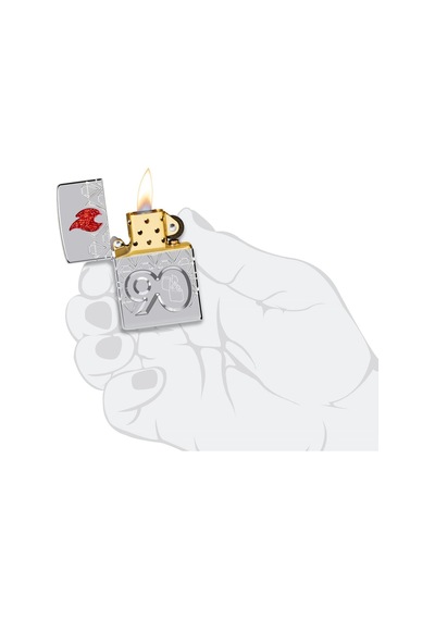 Zippo Çakmak 90. Yıl Özel Sınırlı Üretim 90th Anniversary Emea 49865-000002
