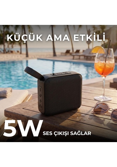 As-03 Taşınabilir Kablosuz Bluetooth 5.3 Hoparlör - 5w Güçlü Ses, 1200 Mah Batarya, Tws Çift Eşleştirme, Kumaş Kaplama, Usb & Tf Kart Girişli Mini Hoparlör Siyah As-03 Taşınabilir Kablosuz Bluetooth 5.3 Hoparlör - 5w Güçlü Ses, 1200 Mah Batarya, Tws Çift Eşleştirme, Kumaş Kaplama, Usb & Tf Kart Girişli Mini Hoparlör Siyah