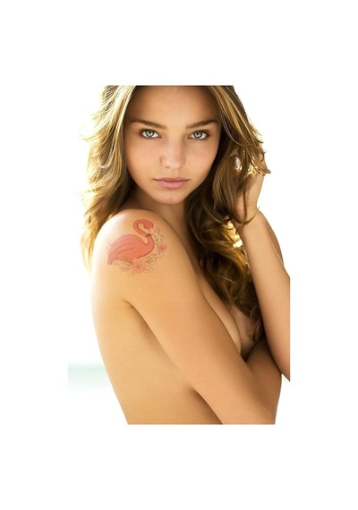 Flamingo -4 Geçici Dövme,geçici Tattoo,vücut Dövme,kol Bilek Dövme,boyun Dövme,sırt Dövme