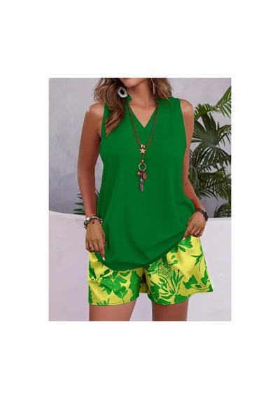 Butik İstanbul Kadın Askılı V Yakalı Sandy Bluz Ve Desenli Short Ikili Takım Mavi Butik İstanbul Kadın Askılı V Yakalı Sandy Bluz Ve Desenli Short Ikili Takım Mavi