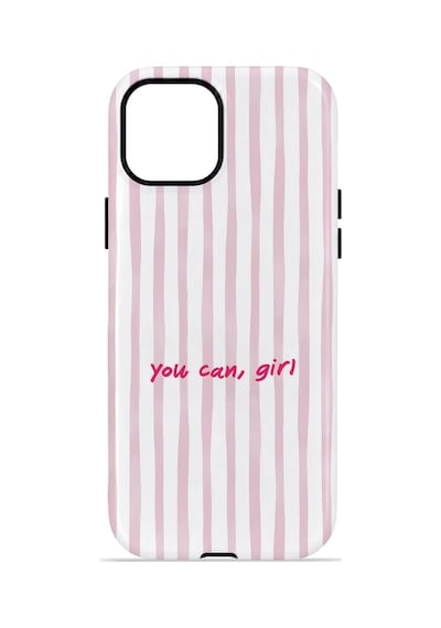 Apple iPhone Uyumlu 15 Vorian Çift Katmanlı Kılıf You Can Girl