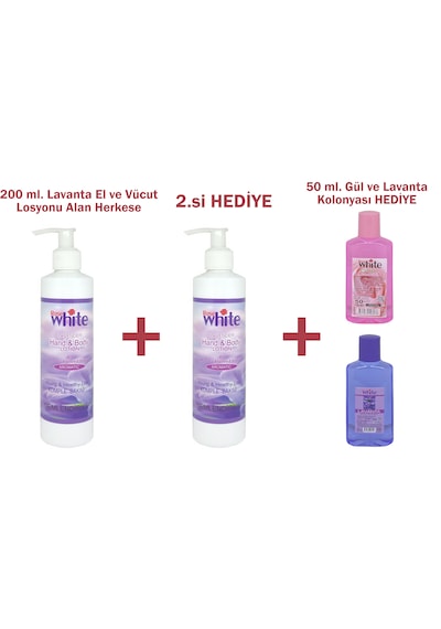 Hediyeli Ürün 200 Ml. Lavanta El Ve Vücut Losyonu Alan Herkese