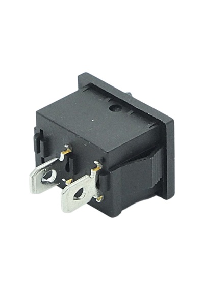 Yükseltici Anahtarı 2 Pin Siyah 3A - 250V (TK 91)