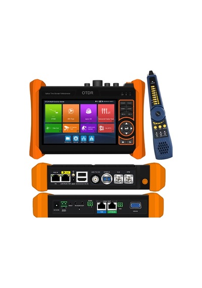 Wanglu Mt-6510 5,4" Dokunmatik Otdr + Ip / Analog Kamera Test Cihazı Tdr, Kablo Bulucu, Poe, Wi-fi