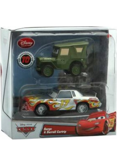 Dısney Cars Sarge ve Darrell Cartrıp İkili Paket Metal Araç