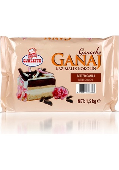 Ovalette Bitter Ganaj Çikolata