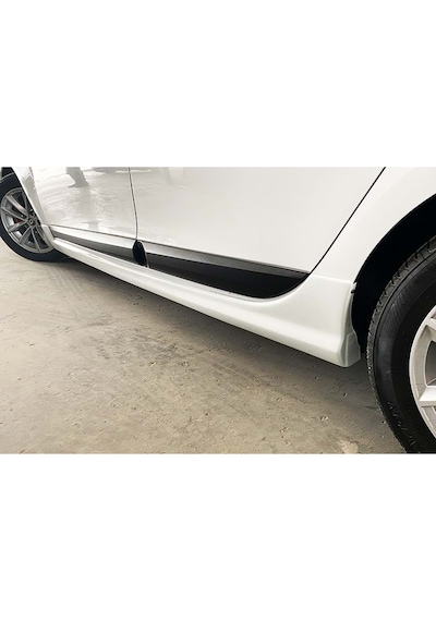 Renault Fluence Sport Marşpiyel Seti Mat Siyah Plastik 2009 -2016