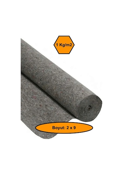 Yalıtım Keçesi, Kaplama Malzemesi, Geotekstil Keçe 2x9